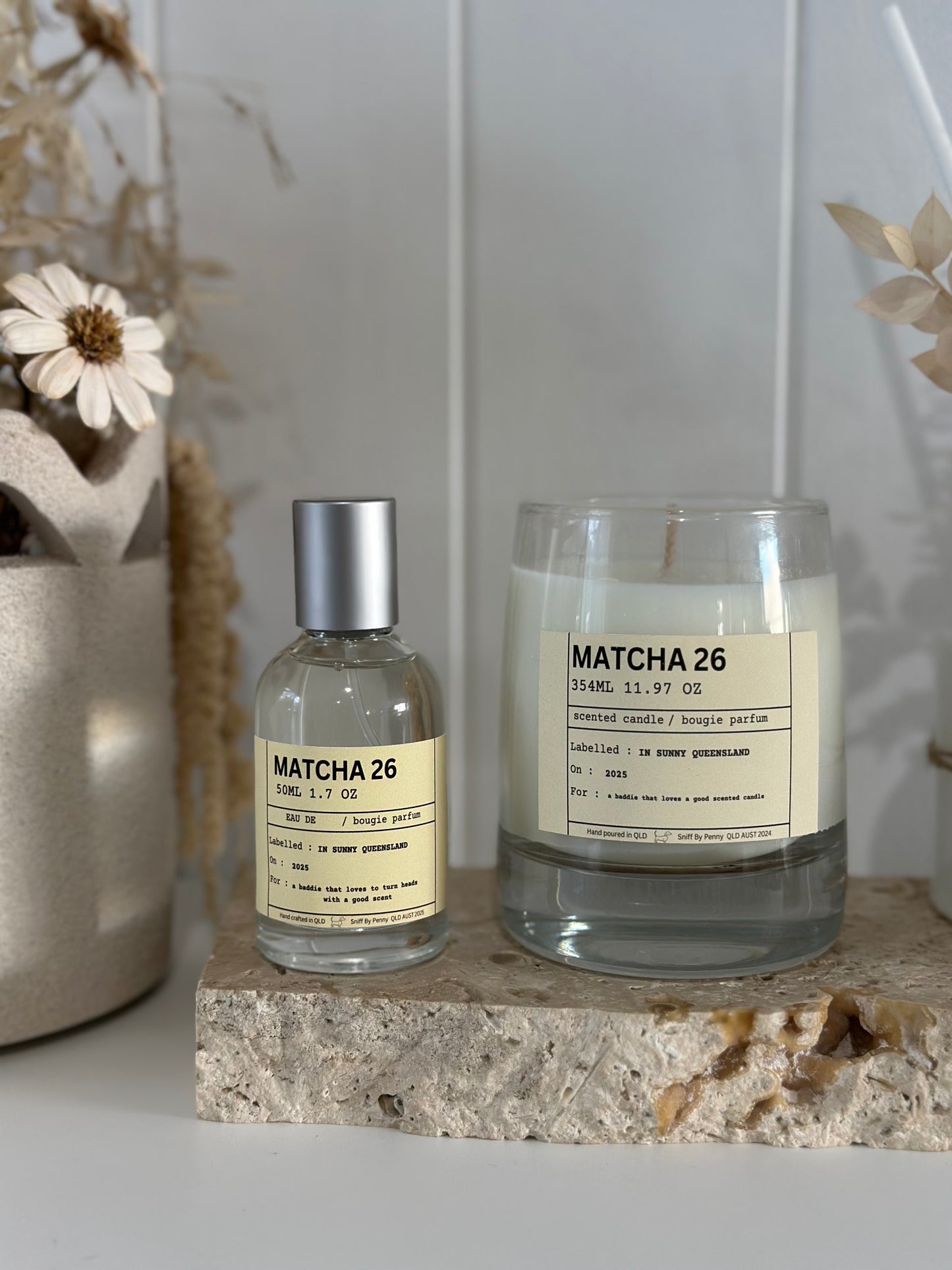 Le labo inspired scents + Cloche option