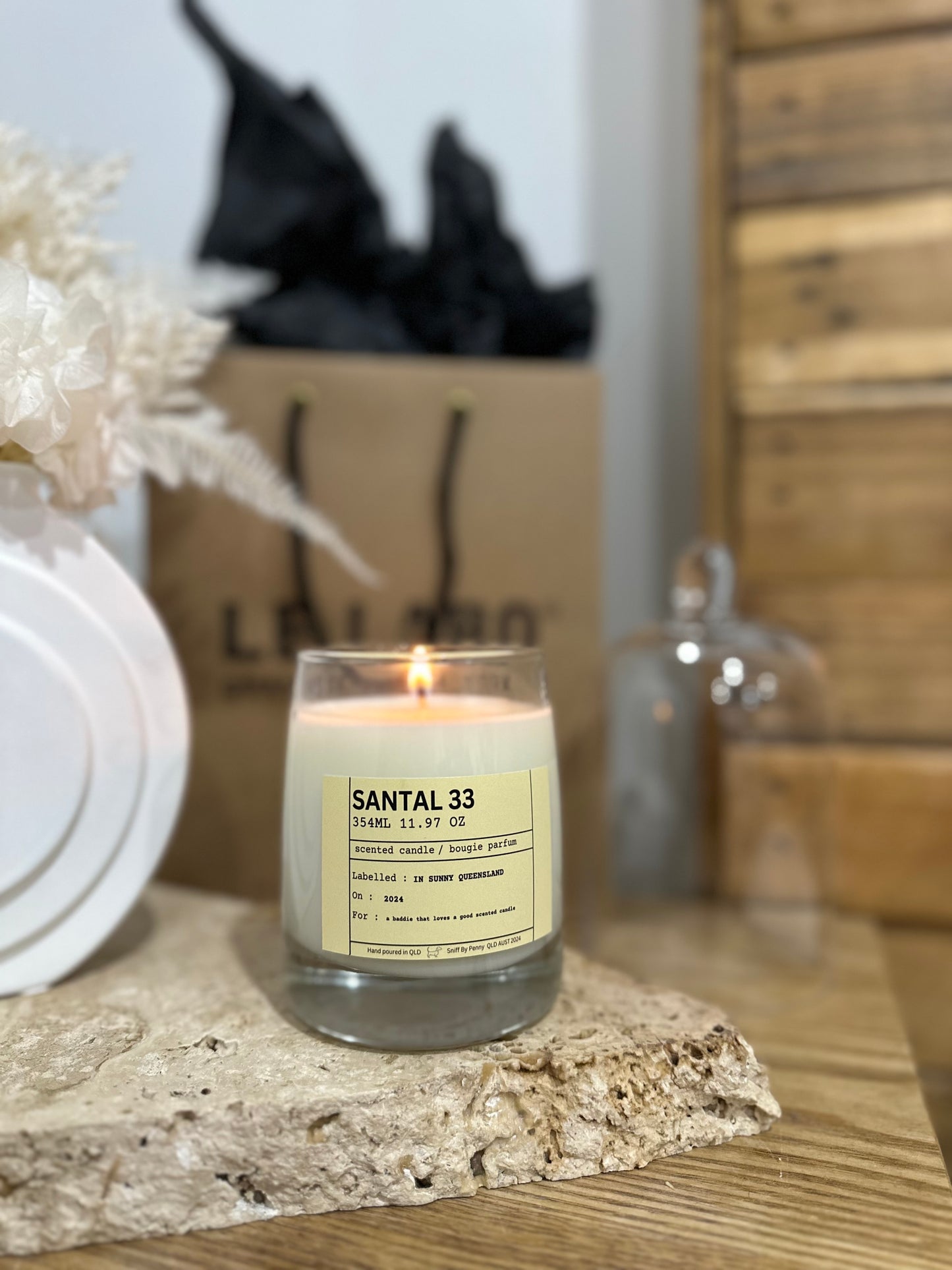 Santal 33 + Cloche option