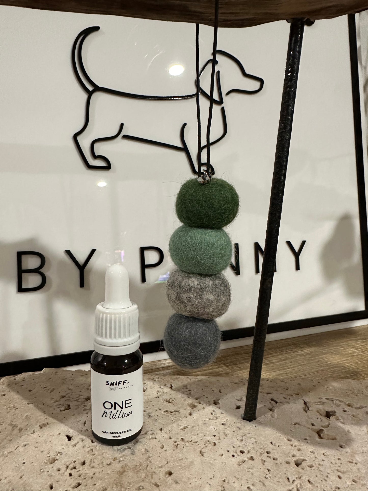car diffuser SCENTED OIL 15ml bottle refill