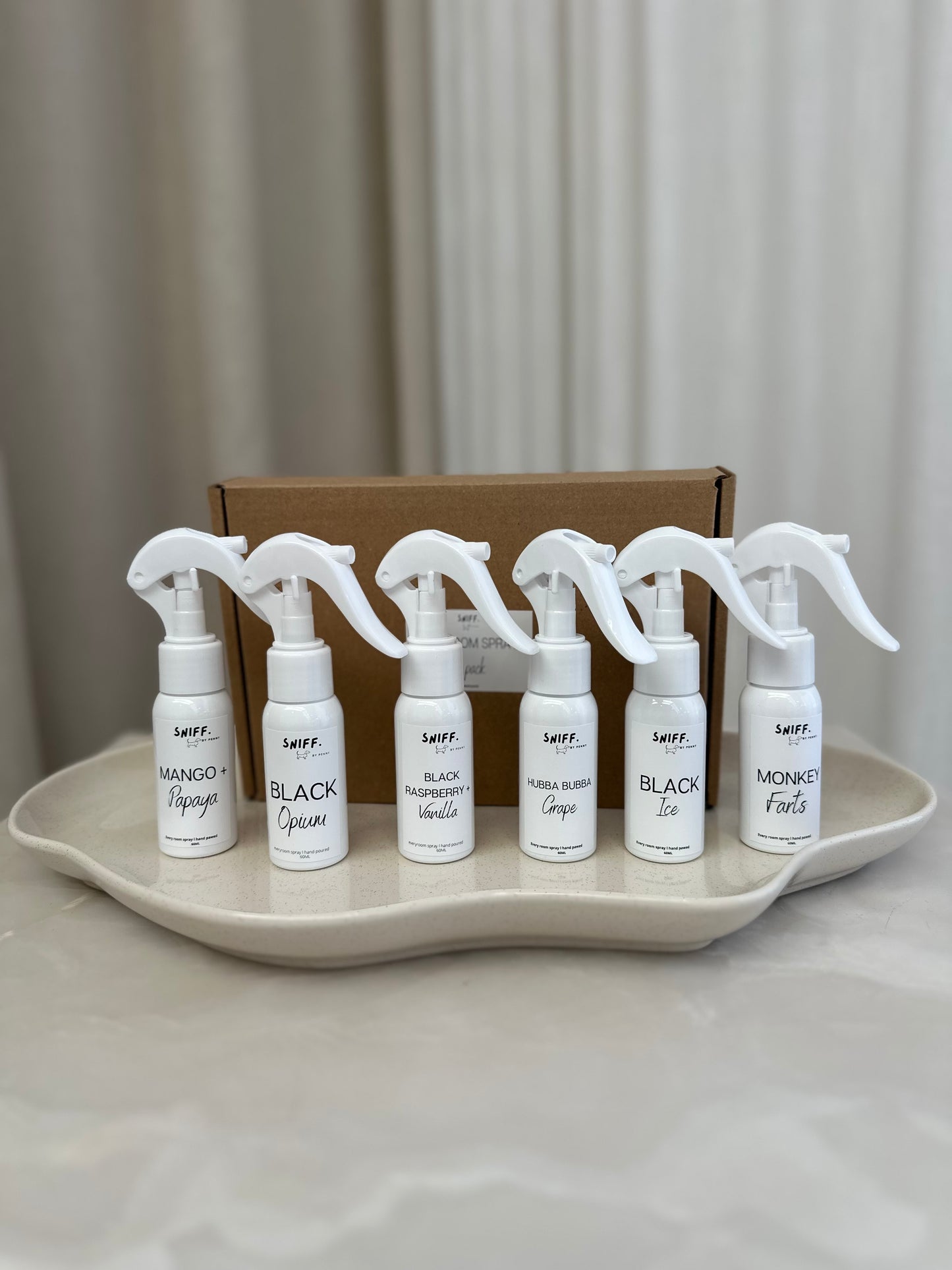 Mini Room Spray Pack 60ml | Choose 6 Scents