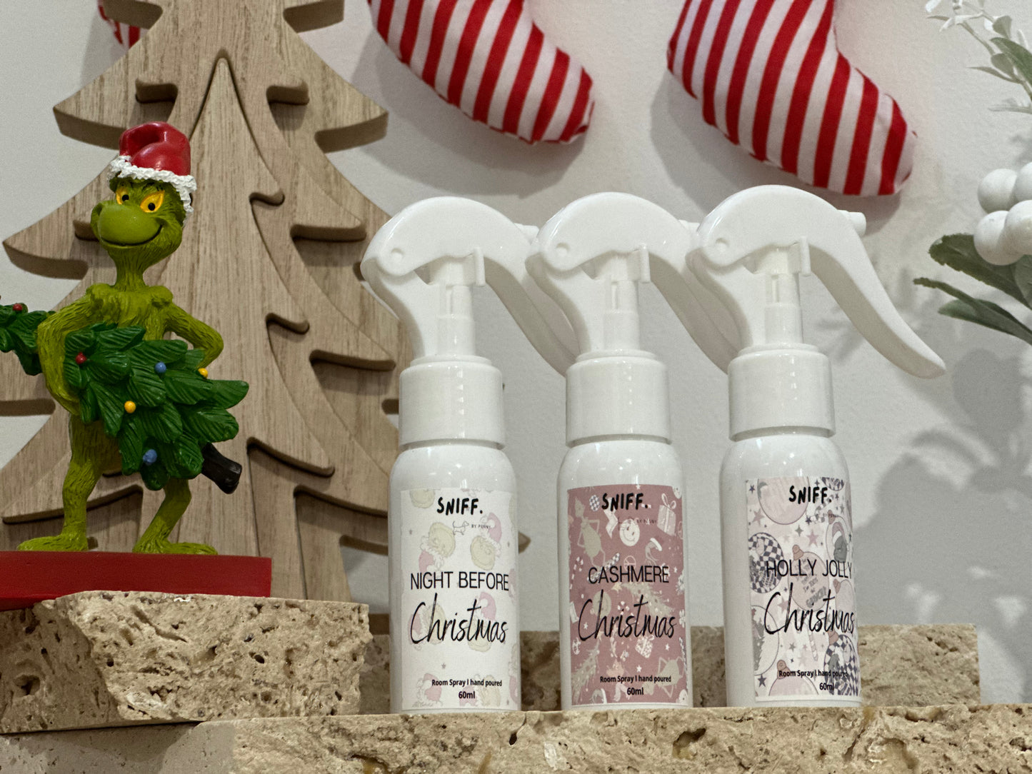 Christmas Trio 60ml room spray pack