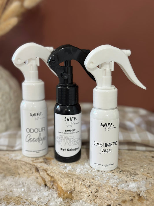 Pet Trio 60ml room spray pack